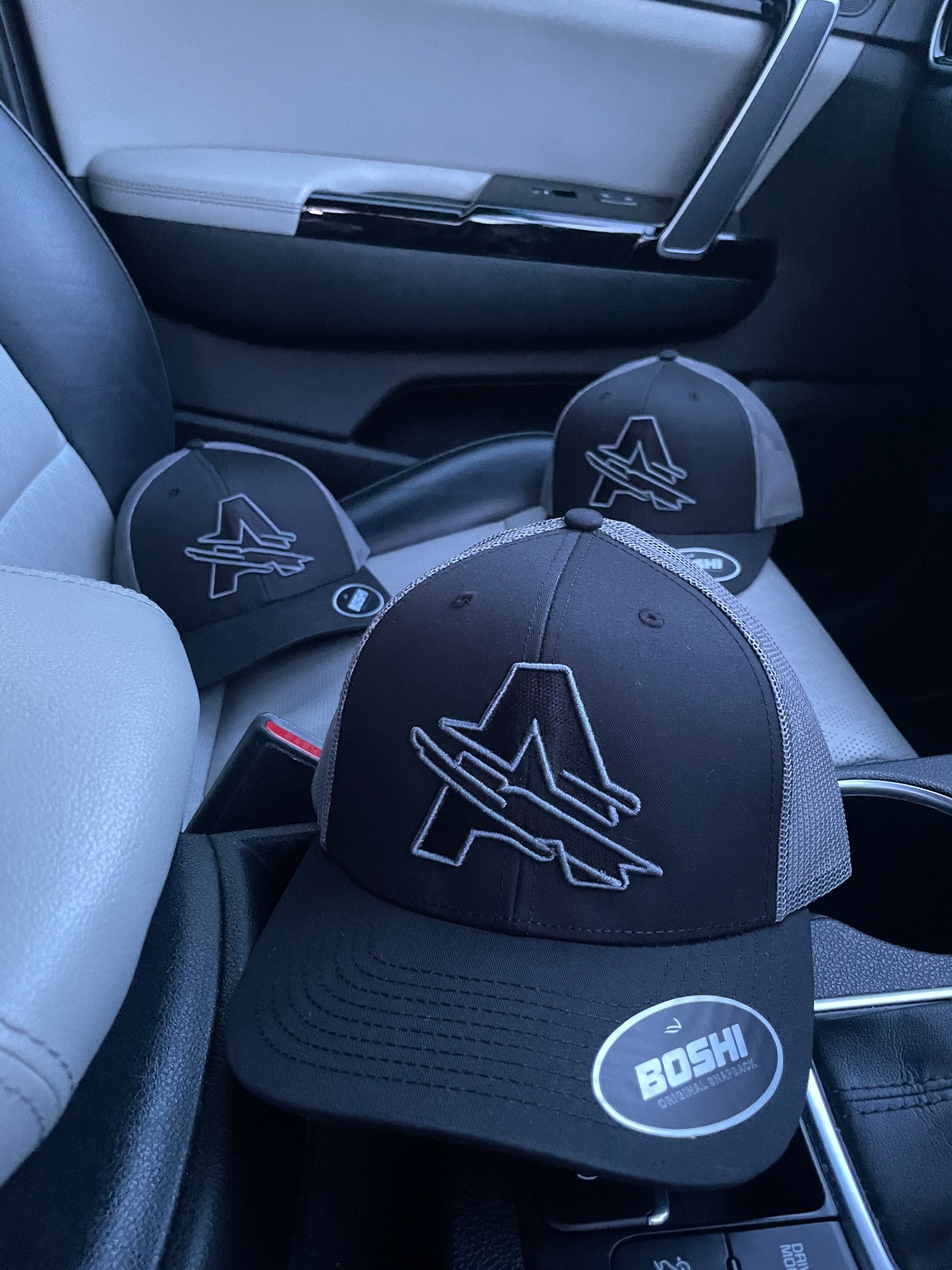 Grey/Black ASCENT Cap