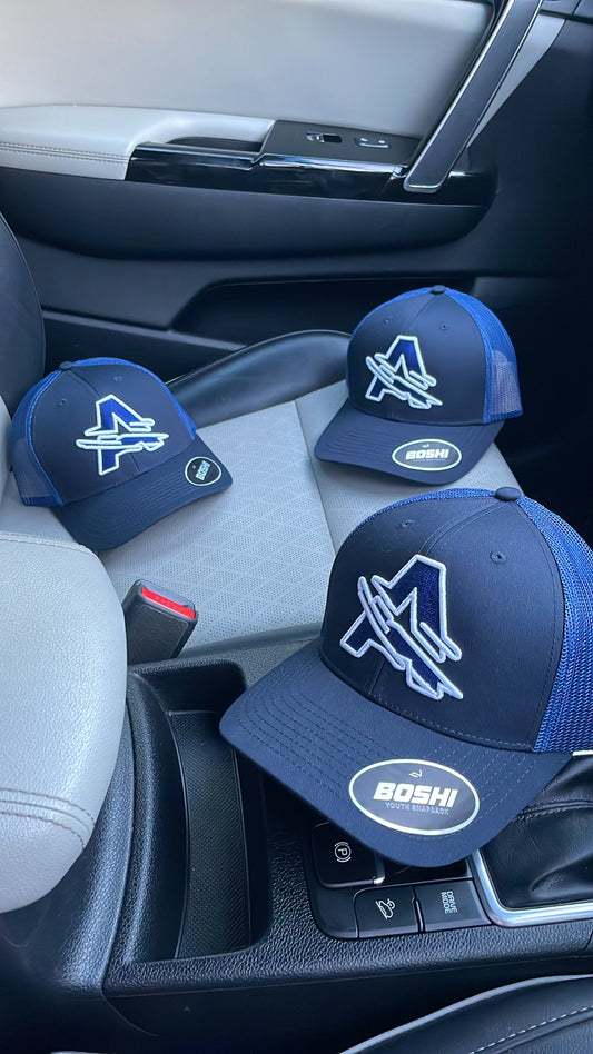 Youth Navy & White ASCENT Cap