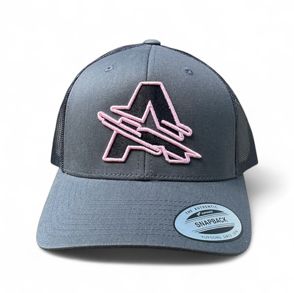 PINK FOAM ASCENT CAP