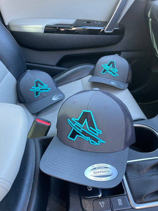 Turquoise ASCENT Cap